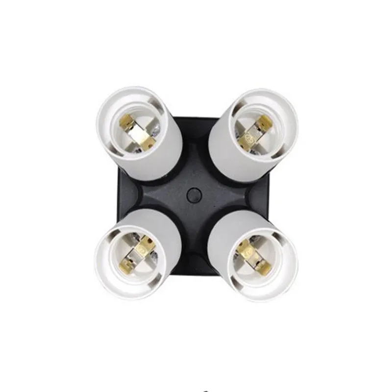 Photography quadruple lampholder for soft light box photography light dedicated studio