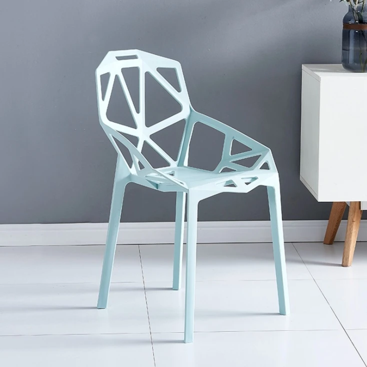 Modern Stackable Outdoor Artist Garden Plastic Chair Outdoor Furniture