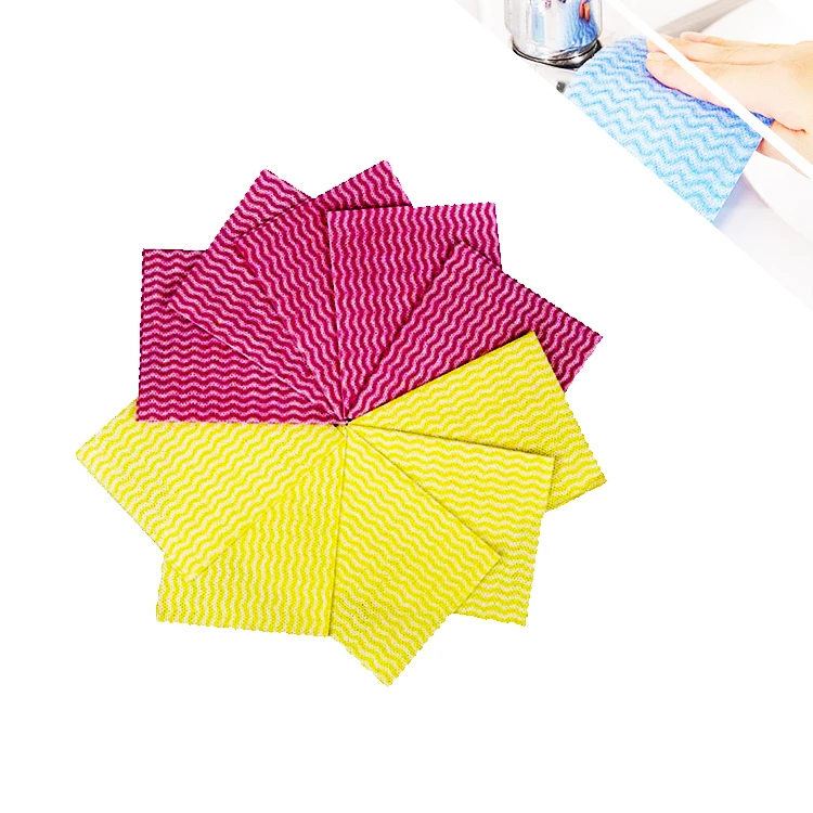 Продажа с завода, бытовые салфетки из спанлейса, очищающие салфетки для вашей жизни