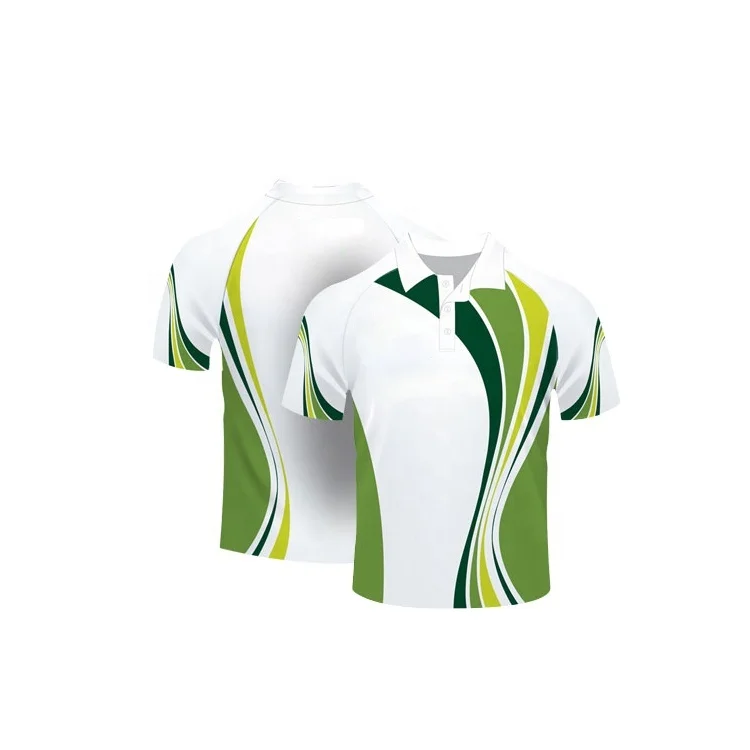 beautiful customize sublimation polo shirts customized logo for Retail Shop