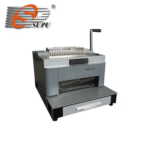 4 в 1 спиральная расческа проволока книга связующая машина