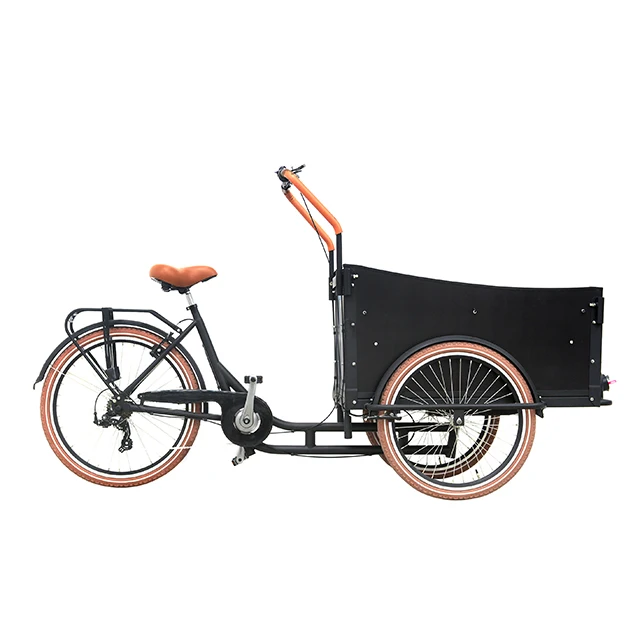 Steel frame pedal assist tricycle cargo bike/trailer bicycle