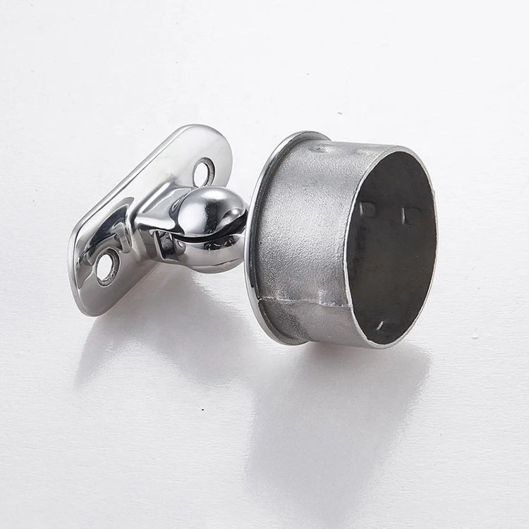 Hot selling China Rail Post Bracket Mirror Polish 304 316 Ss Adjustable bracket For Railing Post