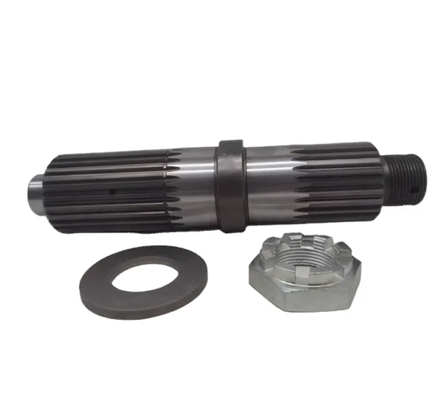 Auto Parts Machining Services Pto Intput Shaft Nut Splined Shaft D96X391 25*27 For Kcp Concrete Pump Spare Parts OEM:595429