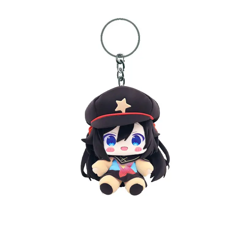 2024 Custom plushie keychain manufacture cute mini alpaca animal keychain customized plush and kids keychain toys