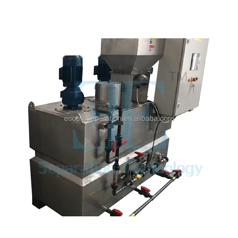 Flocculation Effect PAM Chemical Powder Dosing System Machine Polymer Dosing System