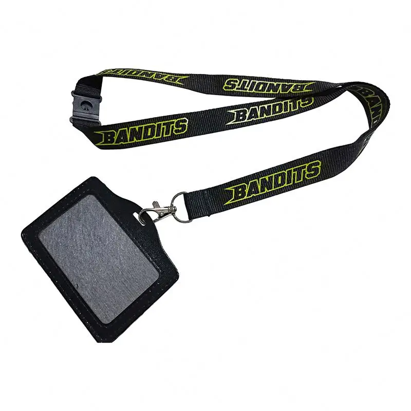 Брелок для id кредитных карт ремешок на шею из полиэстера с принтом заказ