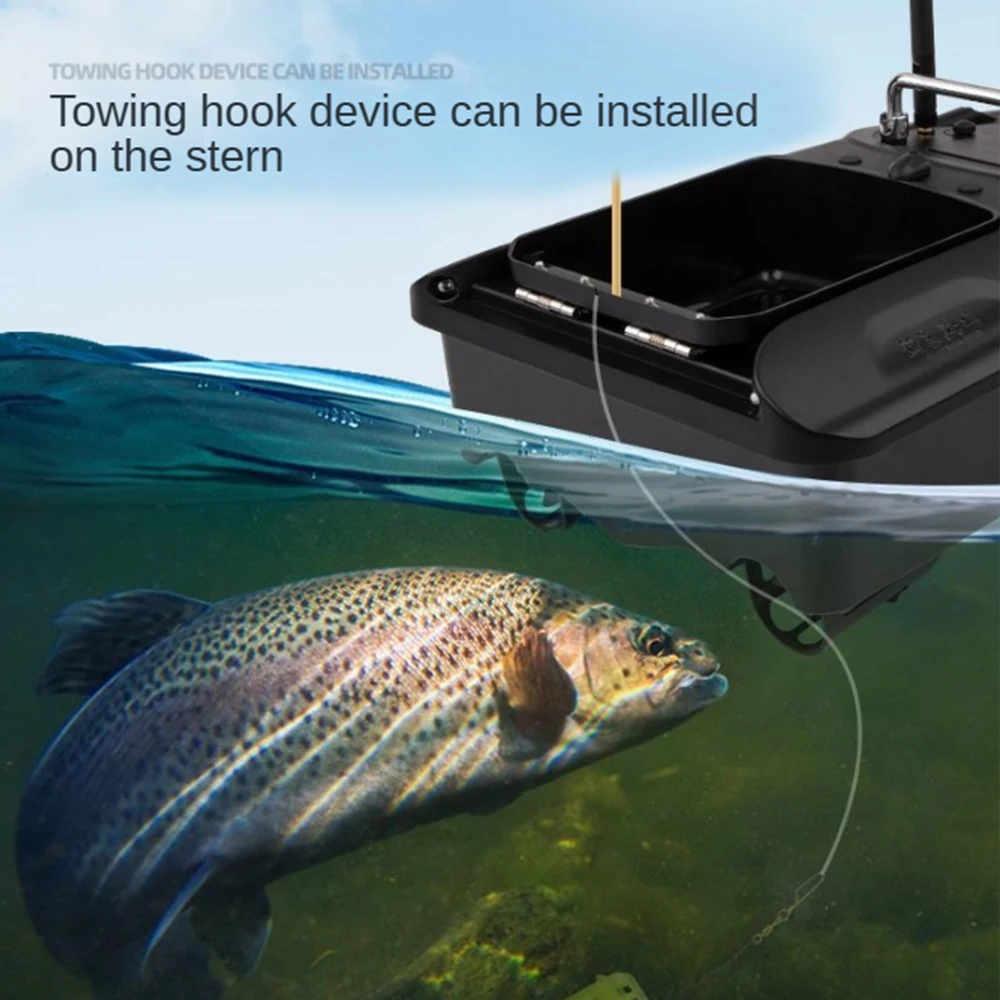 Global Wholesale Carp Feeder Remote Control Decoy Boat Autopilot 500 Meter Signal Range