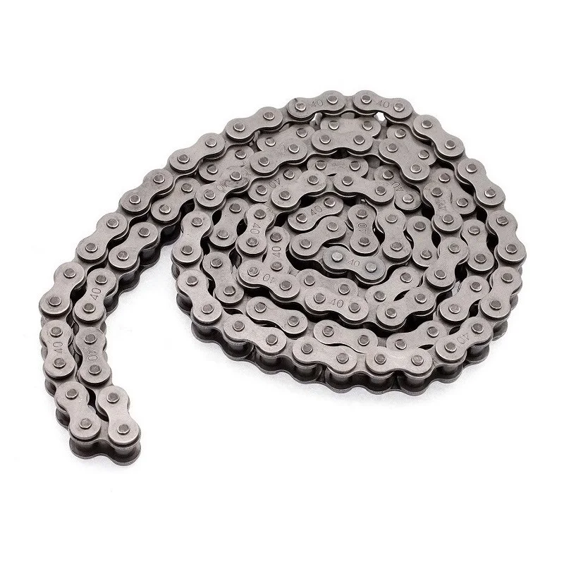 China Factory Wholesale Stainless Steel Precision Simplex Transmission Chain Driving Chains 08a-1