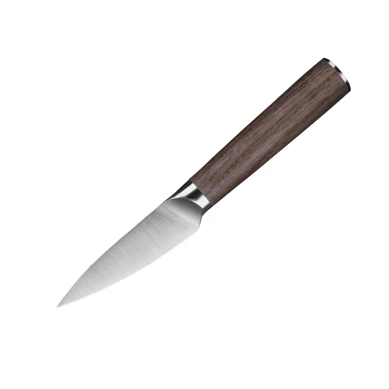 3.5 inch Ultra Sharp Fruit Knife with Ergonomic Handle Japanese High Carbon Stainless Steel Small Kitchen Knife Paring Knife