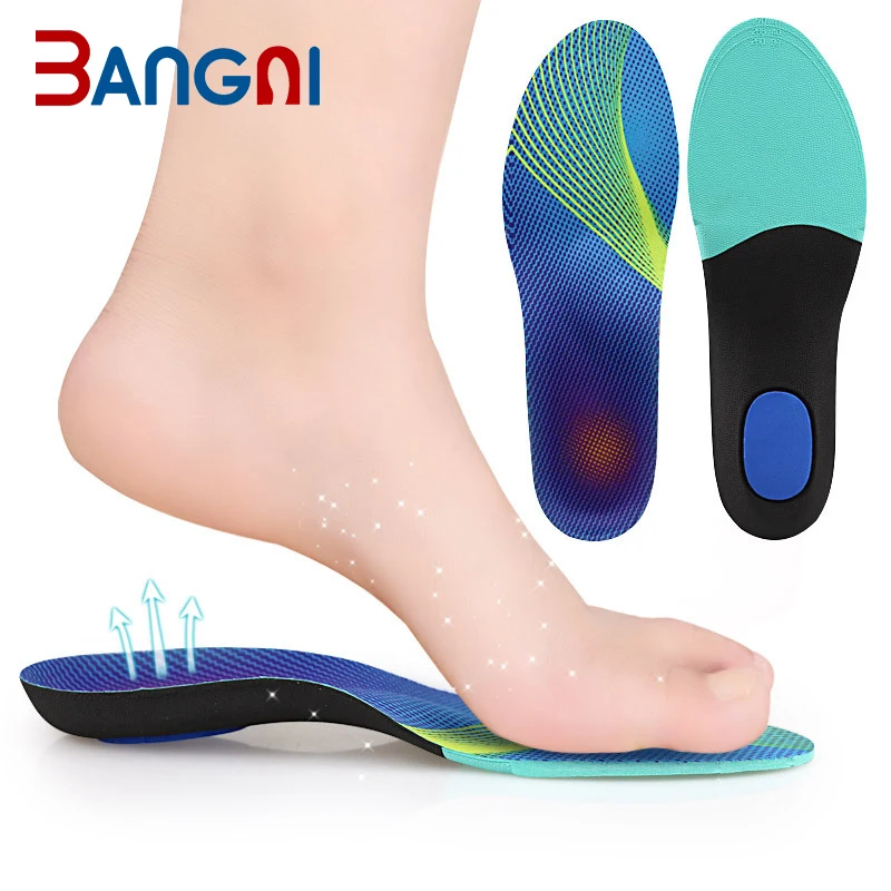 Orthopedic Insoles Customisable Medical Feet Inserts EVA Unisex Heel Pain with Orthotics Mild Flat Feet Insole