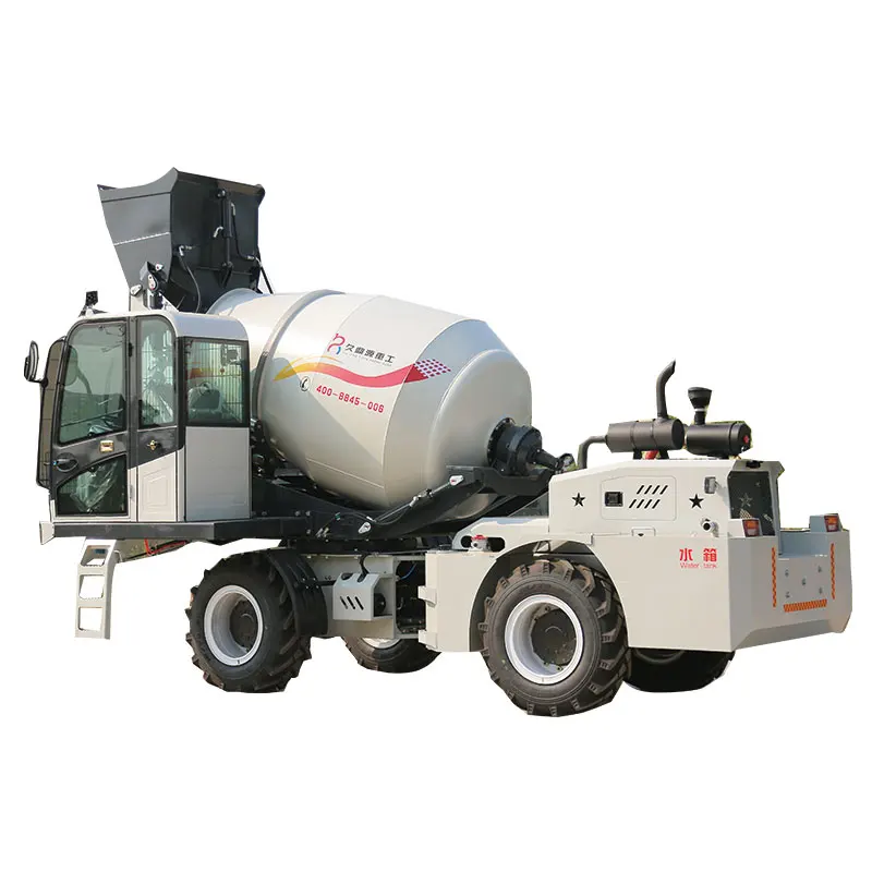 2.5 M3 SMALL CONCRETE MIXER 2.5 M3 SELF LOADING CONCRETE MIXER TRUCK  FOR SALE CONCRETE MIXER MACHINE