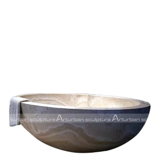 Marble freestanding bath factory direct wholesale bathroom luxury marble bathtub