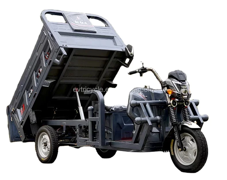 China made electric mini small dump truck 2 ton loading capacity battery light cargo truck