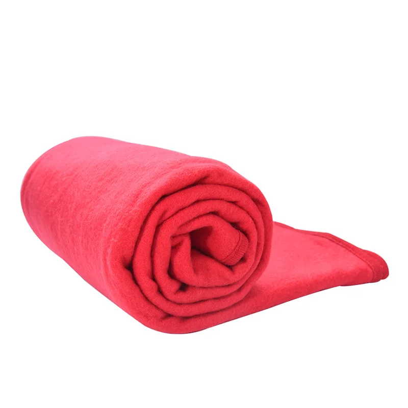 Blankets Fleece Plush Soft Travel Blanket Pillow Airline or Picnic Wholesale Soft Cozy Fleece Blankets