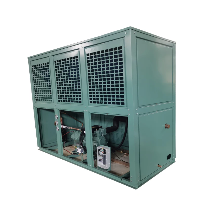 40hp FNVT Air Cooled Box Type Condensing Unit with 4GE-30Y-40P Compressor 380-420V 50Hz Refrigerant HFC