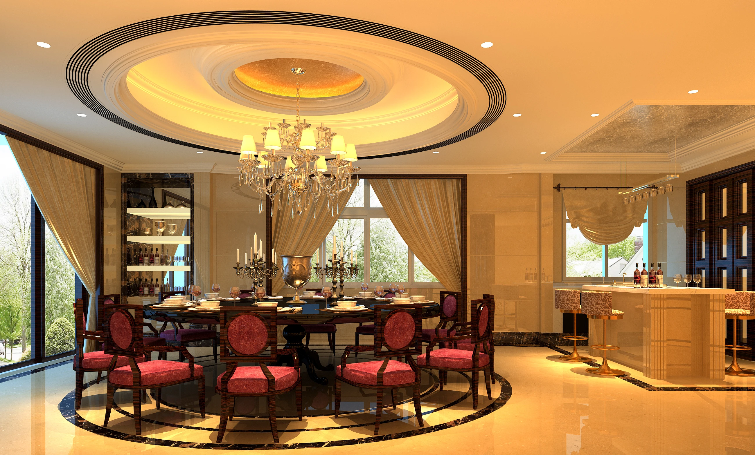 High Definition Image 3D Rendering For House Interior Design Architectural Rendering