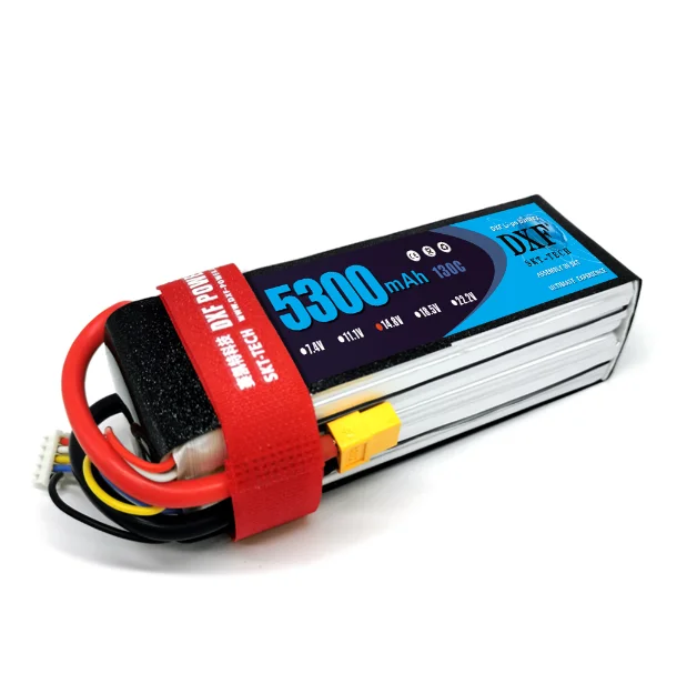 DXF 4S 14,8 V 5300 мА/ч, 130C литий-полимерный аккумулятор 4S XT60 T деканов XT90 EC5 50C для гонок FPV беспилотный самолет внедорожных автомобилей лодки