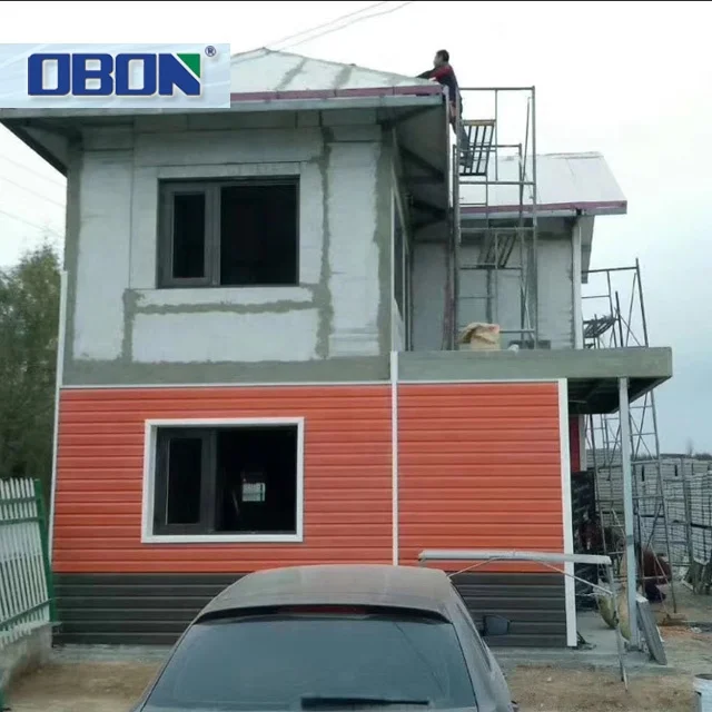 OBON light Weight Eps Sandwich Composite Concrete Panels,Insulation Wall Cladding Eps Cement Sandwich Panel Chengdou