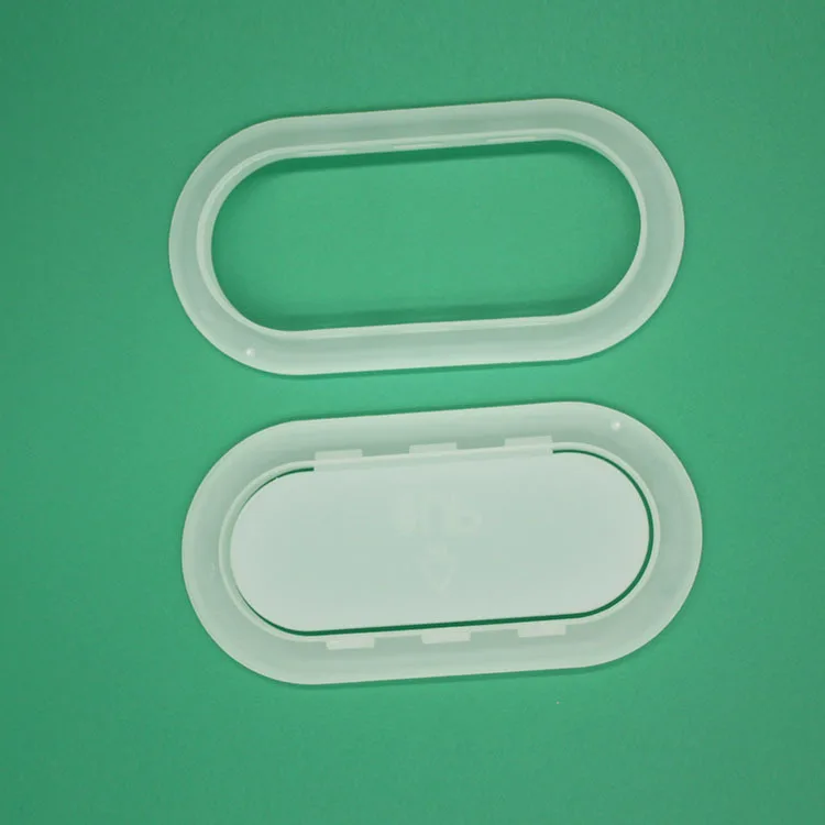 Ручка, коробка для покупок, картонная коробка, прозрачный, экологически чистый, из пластика, с ручками, ручки для упаковки, 1000 шт.