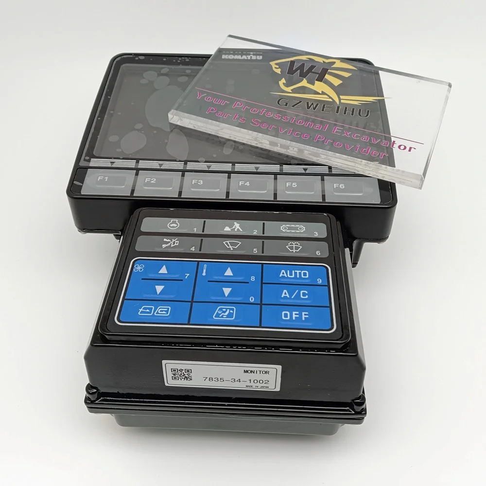Excavator parts pc200-8mo display monitor 7835-34-1002 7835-34-1004 for komatsu pc200 display