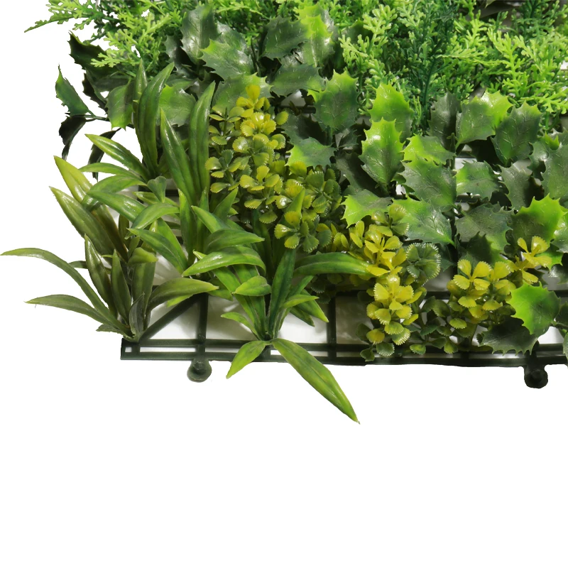 Garden Ornaments Decor Anti--uv Foliage Artificial Boxwood Grass Fence Mat Panels artificial Hedge Green Wall