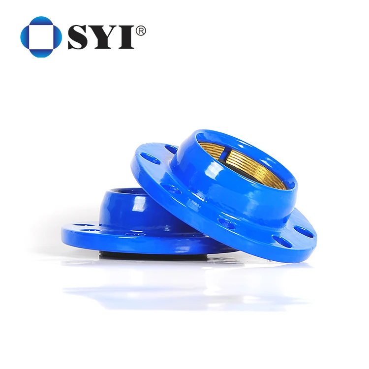 SYI Competitive Features PN10/16 PVC/PE/DI Pipe OD 50mm Ductile Iron Compact Quick Adaptors