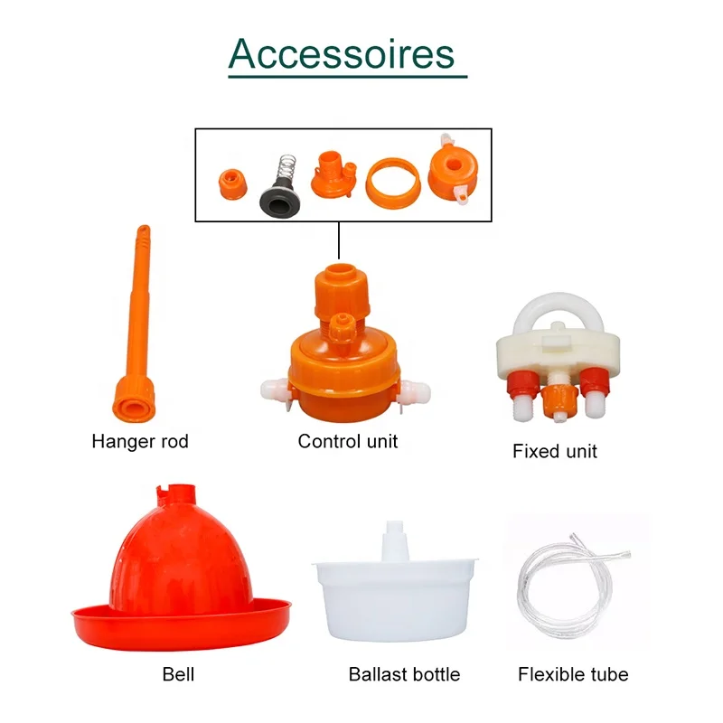 Factory Supply scientific water flow design Chicken Farming automatic breeder drinker for adult ducks /geese /turkeys/chickens