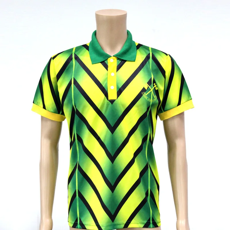 Manufacturer custom-made Tanzania polyester presidential election campaign clothes - custom advertising shirt lapel shirt