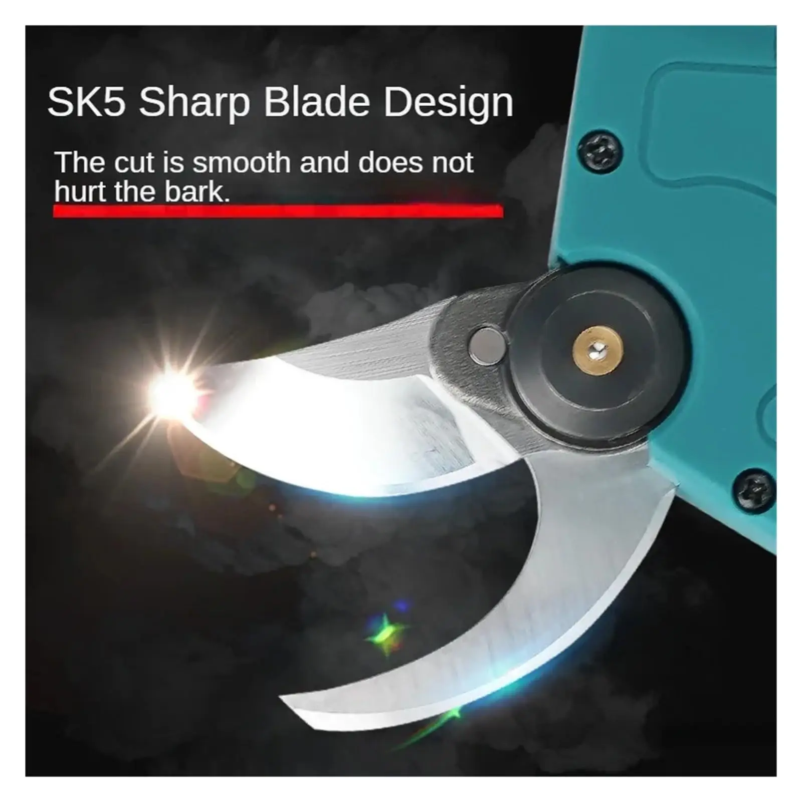 21V Cordless Branch Pruner 25MM Electric Pruning Shears One Battery Scissor