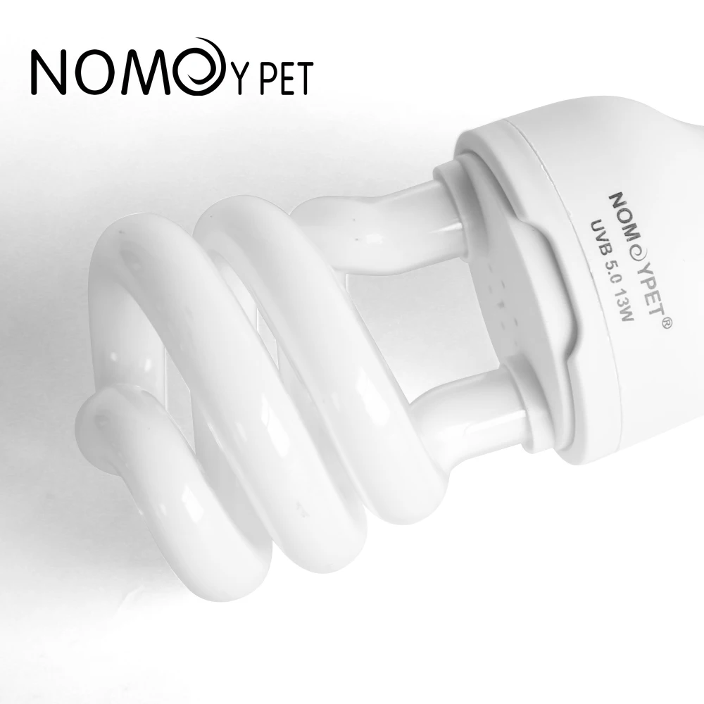 Nomoy Pet Reptile lamp UVB 10.0 26 w energy-saving lamps Lamp For Reptile Lighting ND-09 reptile accessories