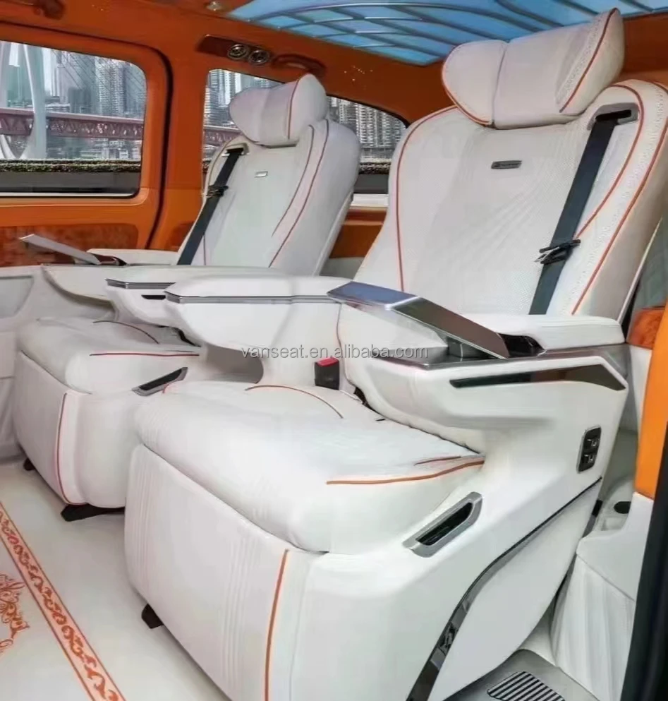 Лидер продаж роскошное автомобильное сиденье VIP с кожаным массажным обогревателем для VIto V class Metris