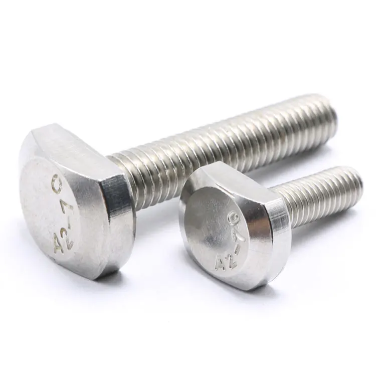 Stainless steel m4 m8 flat head t bolt m6 m20 m30 t-bolt