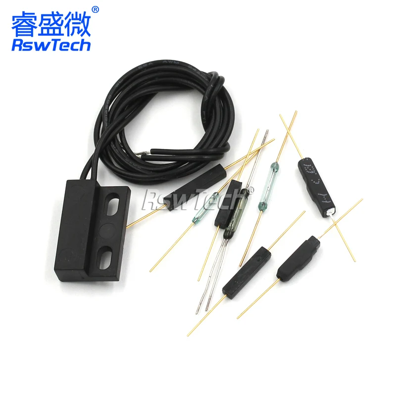 Reed switch normally open/closed anti-vibration/damage dimmer micro magnetic proximity 3 way reed switch