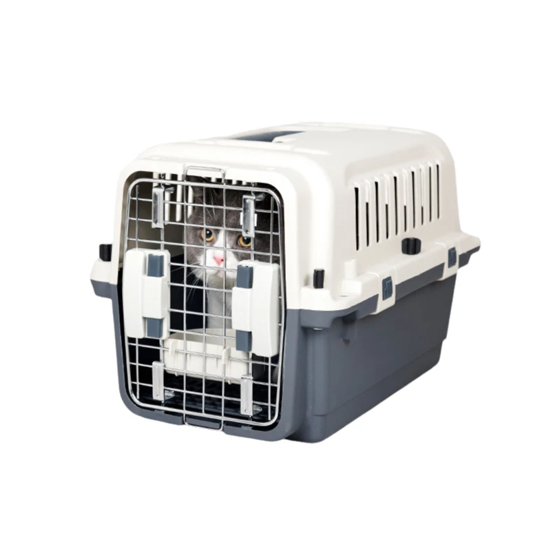 48 Inch Plastic Large Pet Carrier Box Basket Cage Outdoor Transport Pet Air Crate For Cat Dog Travel