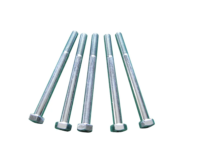 M6X35 medium carbon steel High strength grade 8.8,10.9,12.9 half thread hex bolt