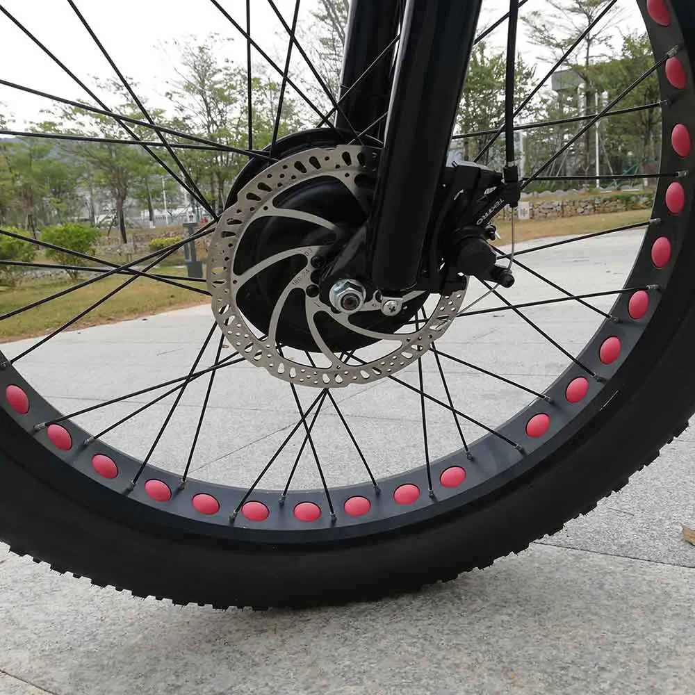 electric pocket bike A7AT26 48V 500W 750W dual moped electric bike 18Ah 20Ah battery fat bike 1000w