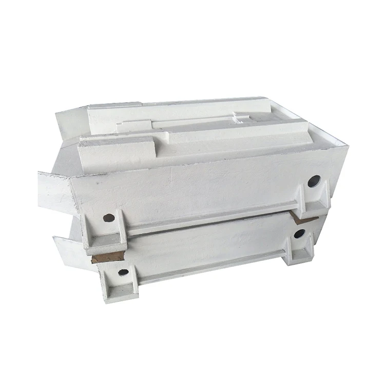 OEM Custom High Pressure Large Casting Resin Sand Cast Process Machine Tool Body Big Lathe Bed Casting