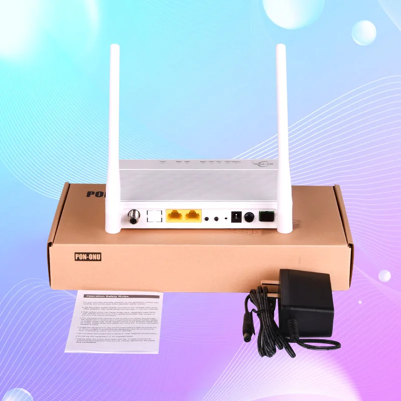 Bt-Pon Shenzhen Manufacturer Apc Ftth 1Ge 1Fe Rf Con Wifi Xpon Ont Gpon Onu Catv