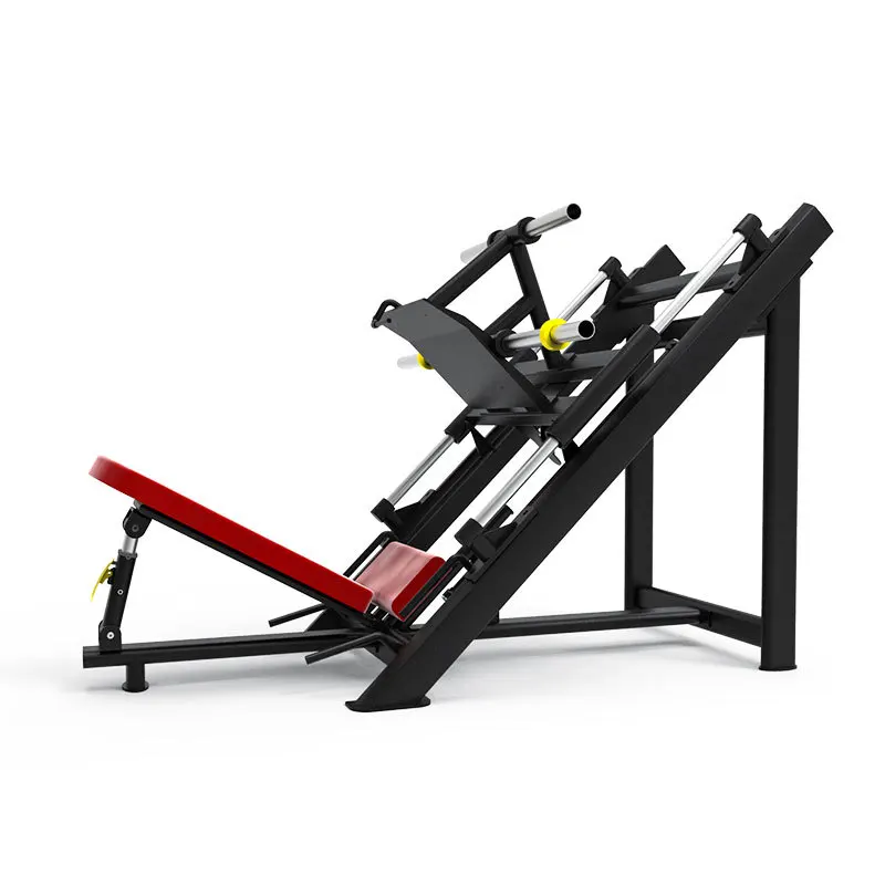 Gym equipment commercial incline squat machine leg press hack squat machine