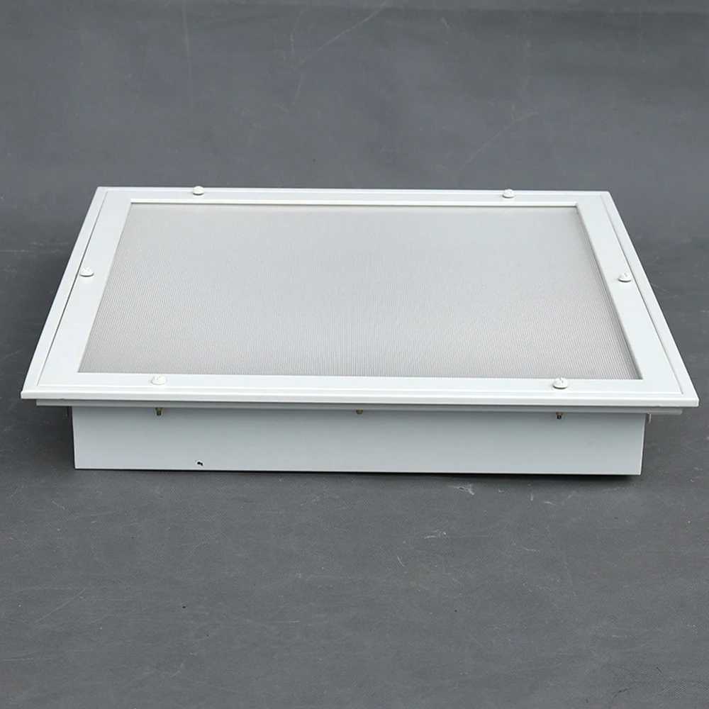 LED waterproof and fireproof panel light high-power embedded hospital clean room dust and anti-static grille light plate