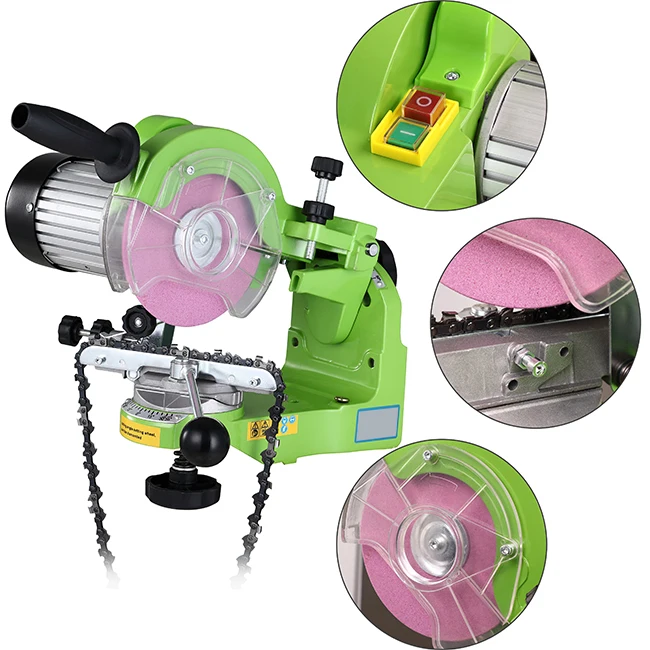 235w chain saw sharpener Abrasive Disc Type 230W Electric Saw Chain Sharpening Machine Grinder Sharpener