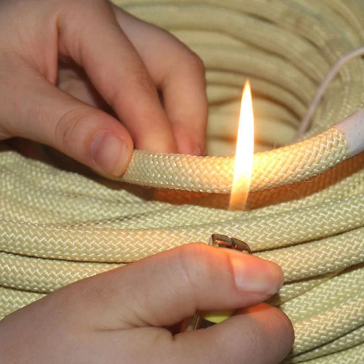 Aramid Rope High Strength 0.5mm-20mm High Temperature Aramid Braided Rope