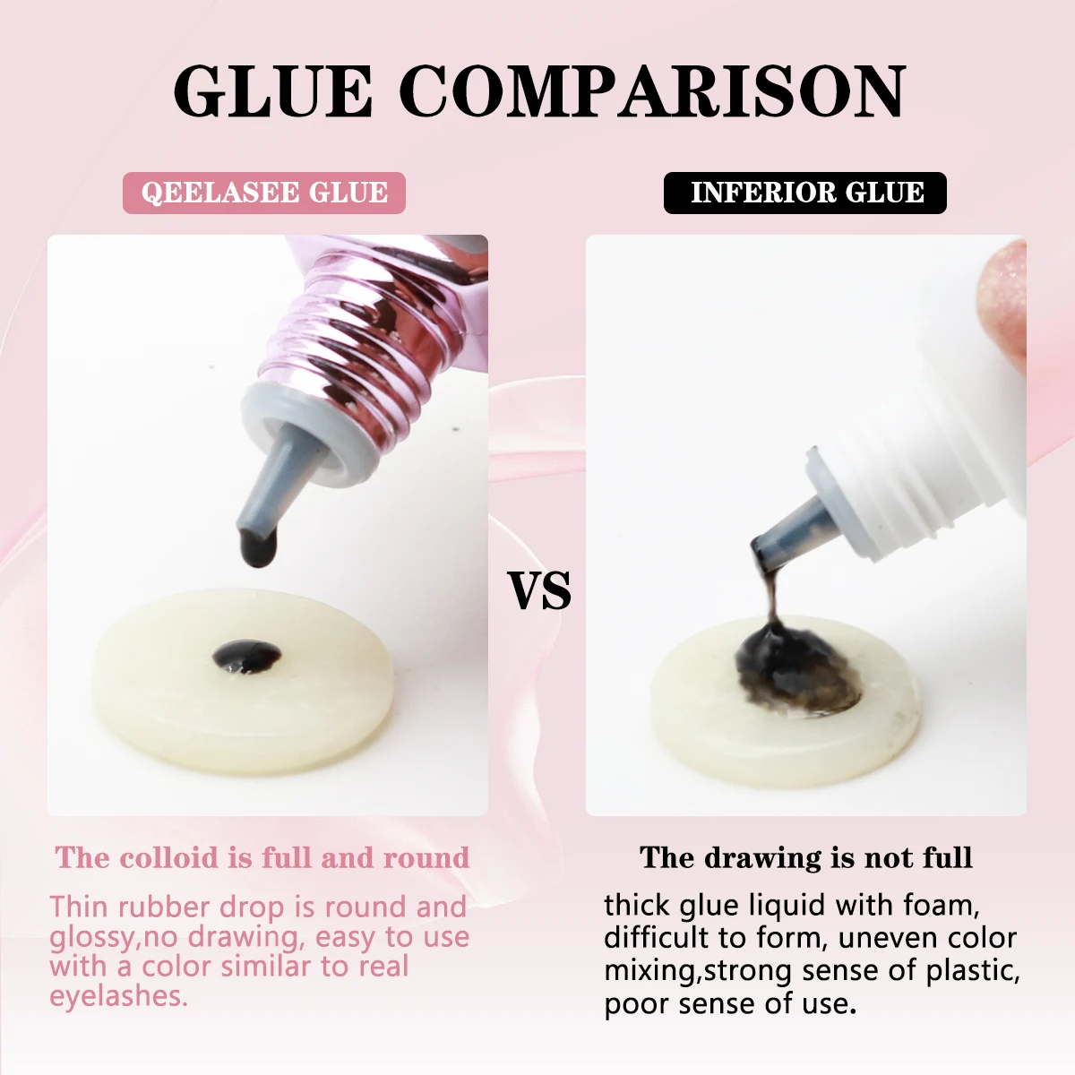 Wholesale Korea Fast Drying Volume Eyelash Glue Private Label 5ml Lash Glue Eyelash Extensions Glue for Eyelash Extension