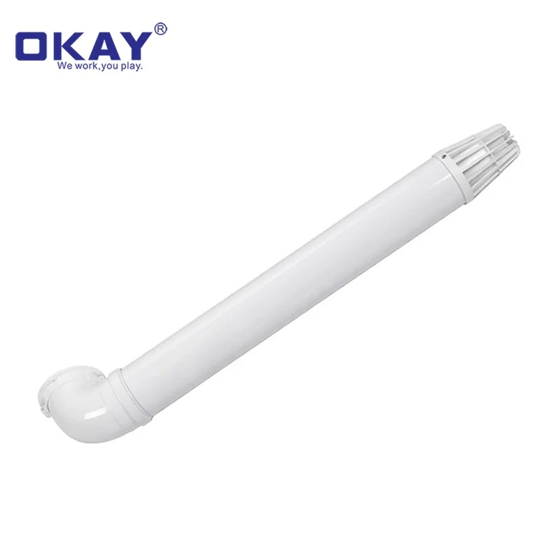 Vent Hole Type Durable Heat Resistant Aluminum Ventilation Pipe For Gas Water Heater