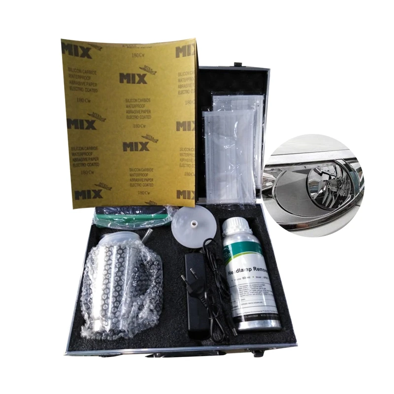 
Car Headlights Cleaner Headlight Polishing by Steam Car Headlight Restore Kit 