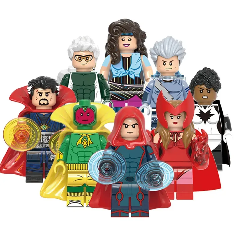 Super Popular TV Movie Science Fiction Villain Hero Series X0306 Building Block Toy Foreign Trade Wholesale