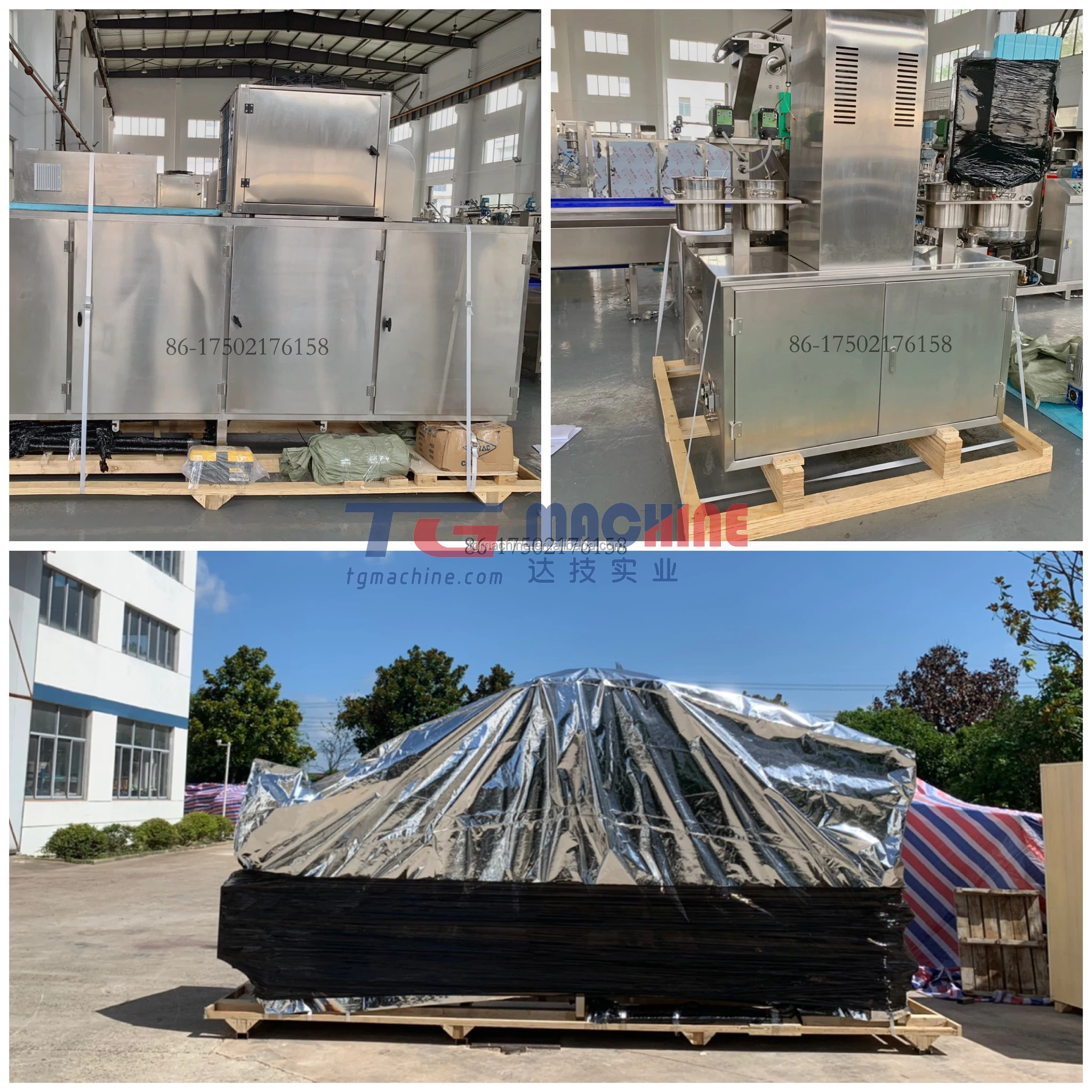 Full automatic sweets machines fudge making equipment for candy