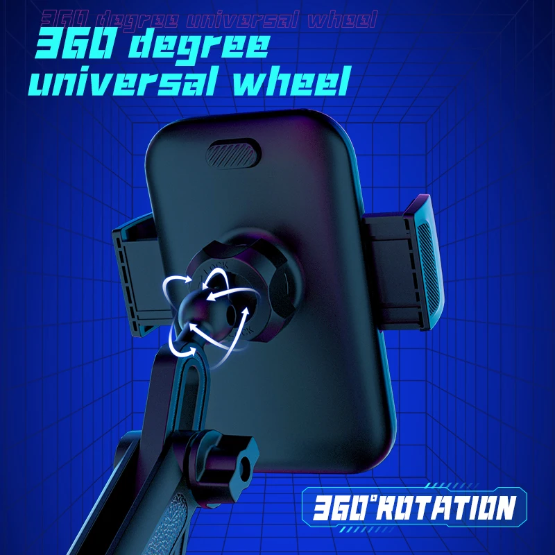 2 in 1 car cup holder phone holder mount ajustable with phone cup holder 2 in 1 for car Long Neck Car Phone Mount