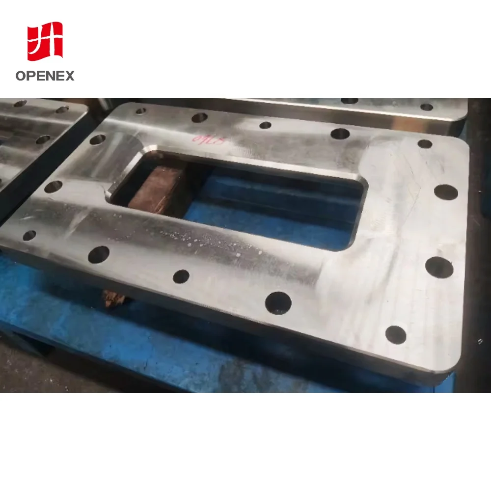 OEM Service Carbon Mild Steel Stainless Steel Precision Heavy Custom Base Cover Plate Cnc Machining Large Milling Parts